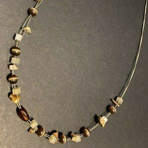 Lia Sophia "BUTTERSCOTCH" Necklace, 16-19"